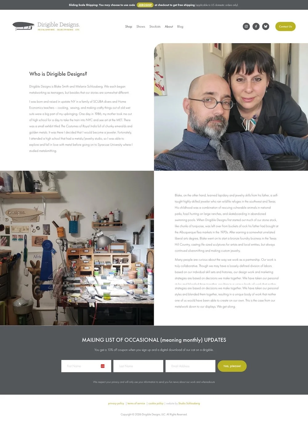 Dirigible Designs About Page