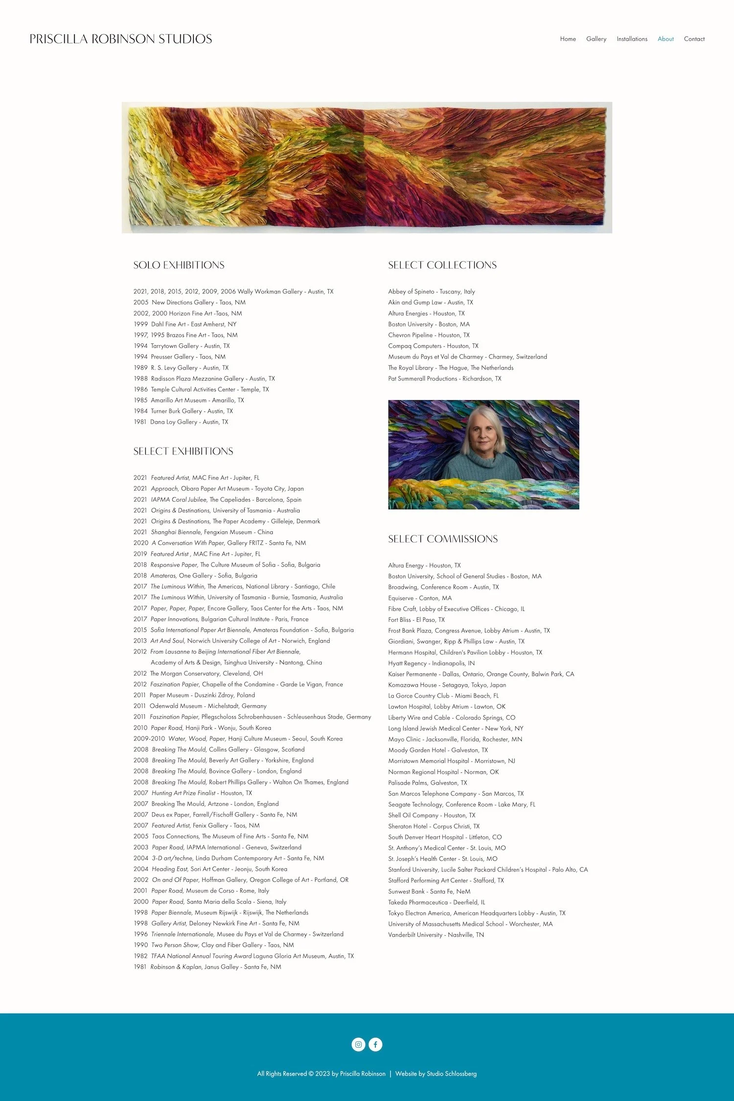 Priscilla Robinson Resume Page