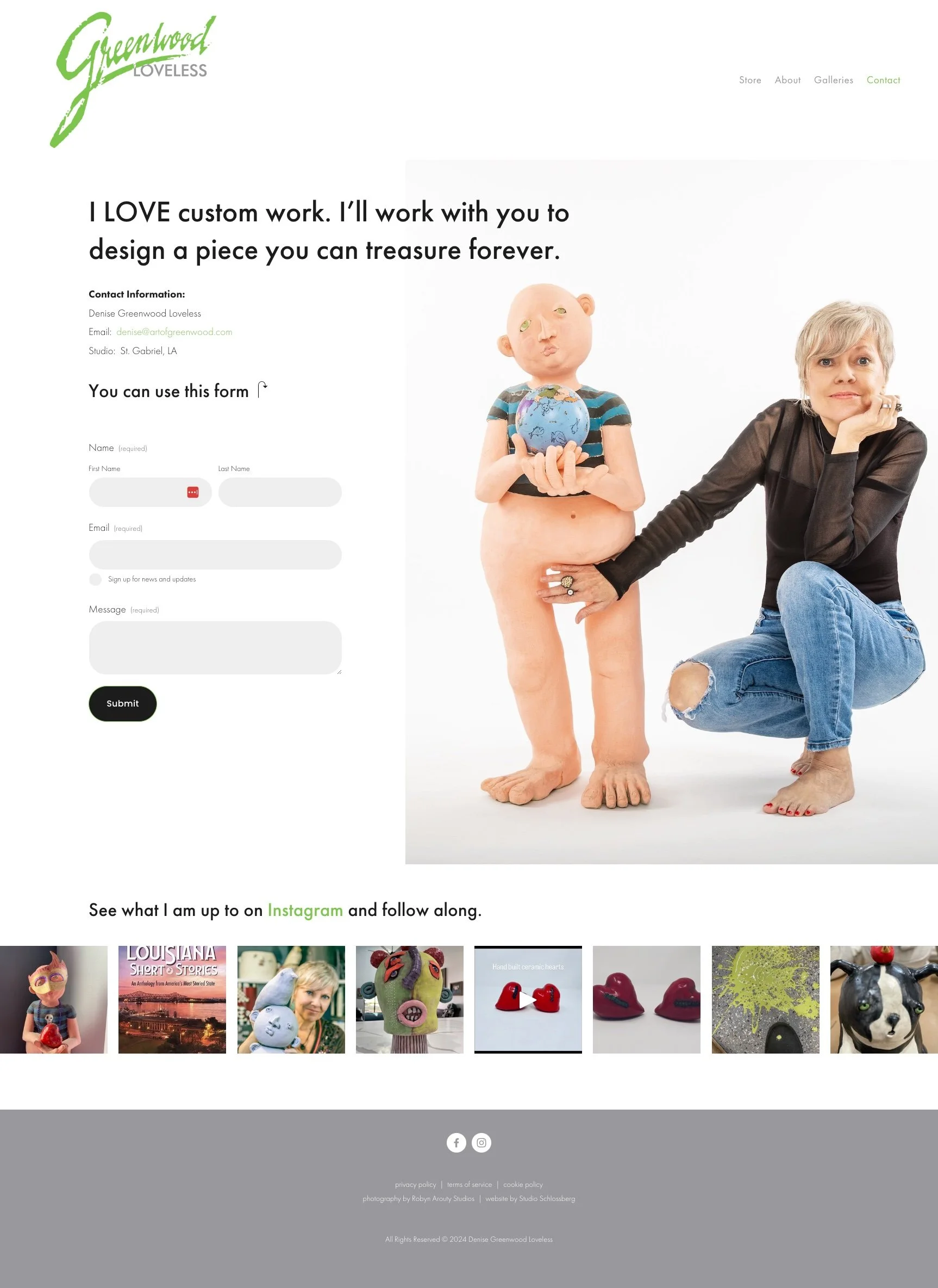 Art of Greenwood Contact