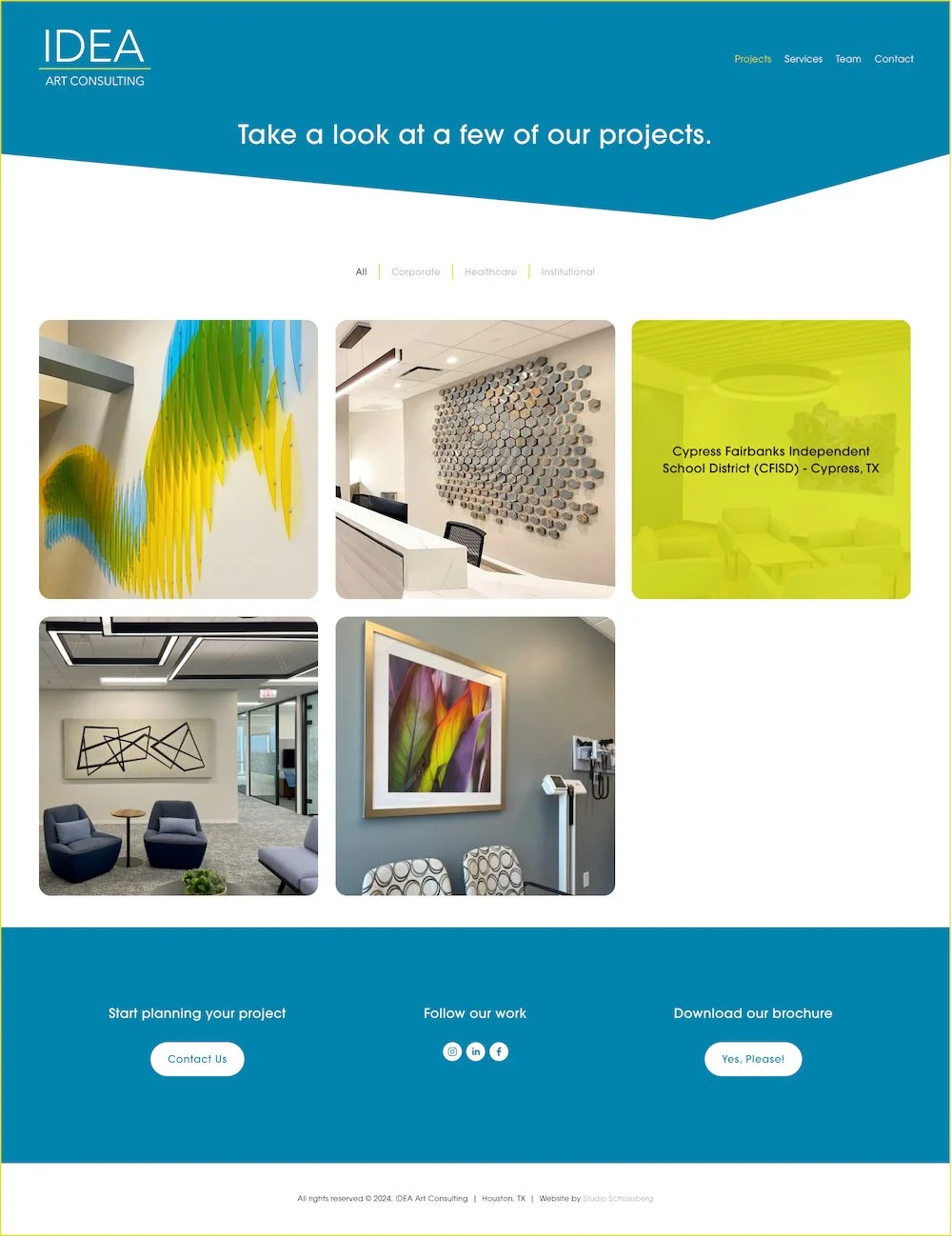 IDEA Art Consulting Projects