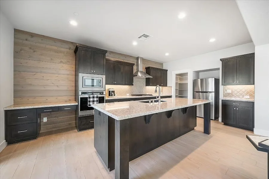 kitchen view of rental property