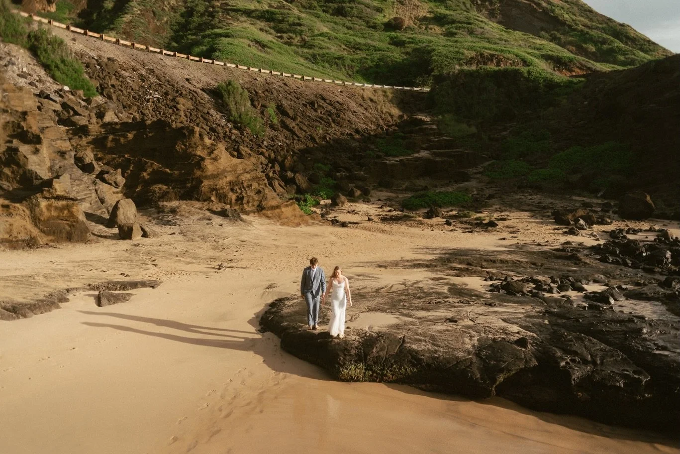 adventure bridal portraits the morning after you get married in hawaii is a must 🤌✨
.
.
.
. 
.
Oahu Elopement Photographer | Hawaii Elopement Photographer | Oahu Photographer | Hawaii Engagement Photographer | Hawaii Photographer | Oahu Engagement P