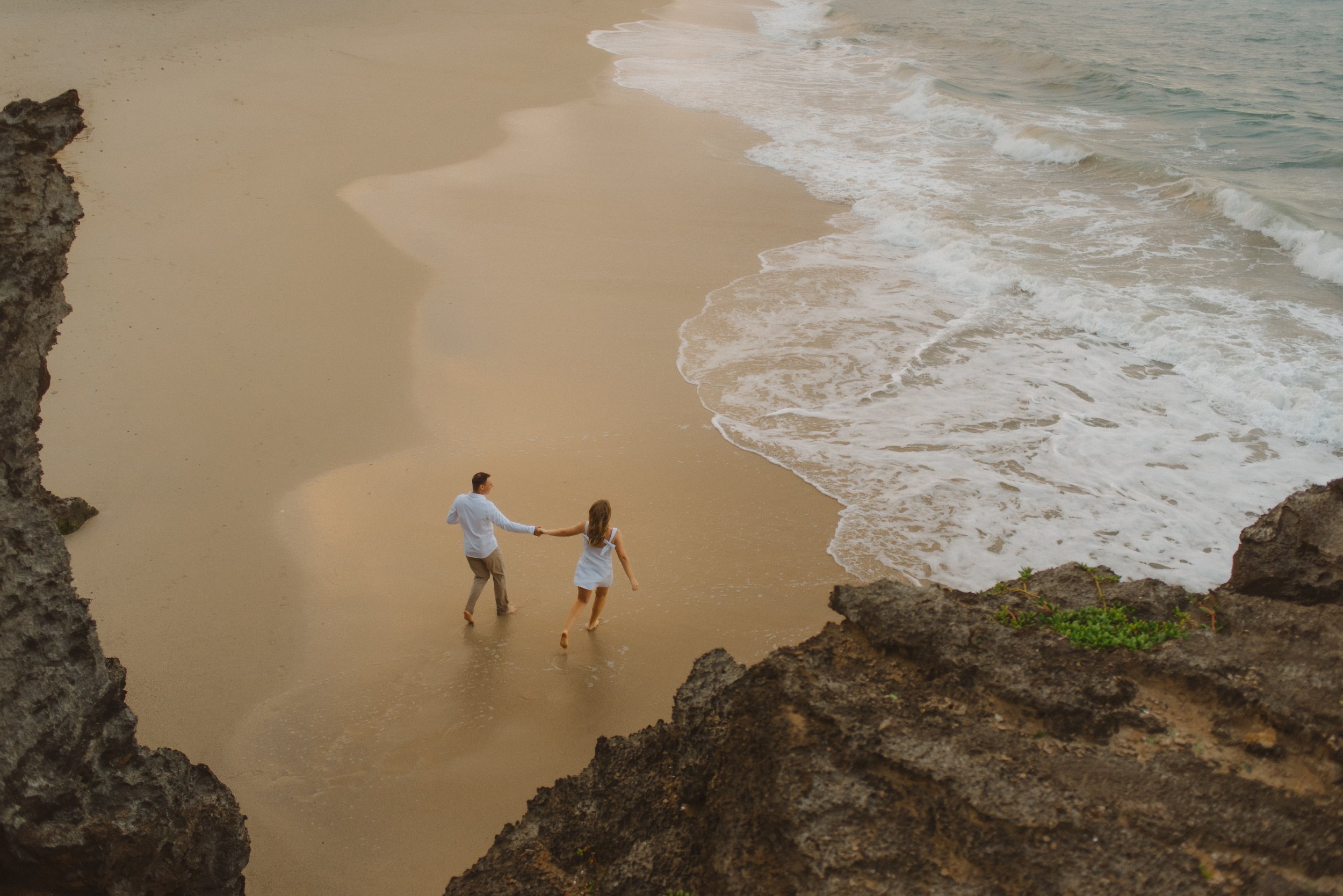 best hawaii engagement photographer on oahu, colorful, editorial, documentary