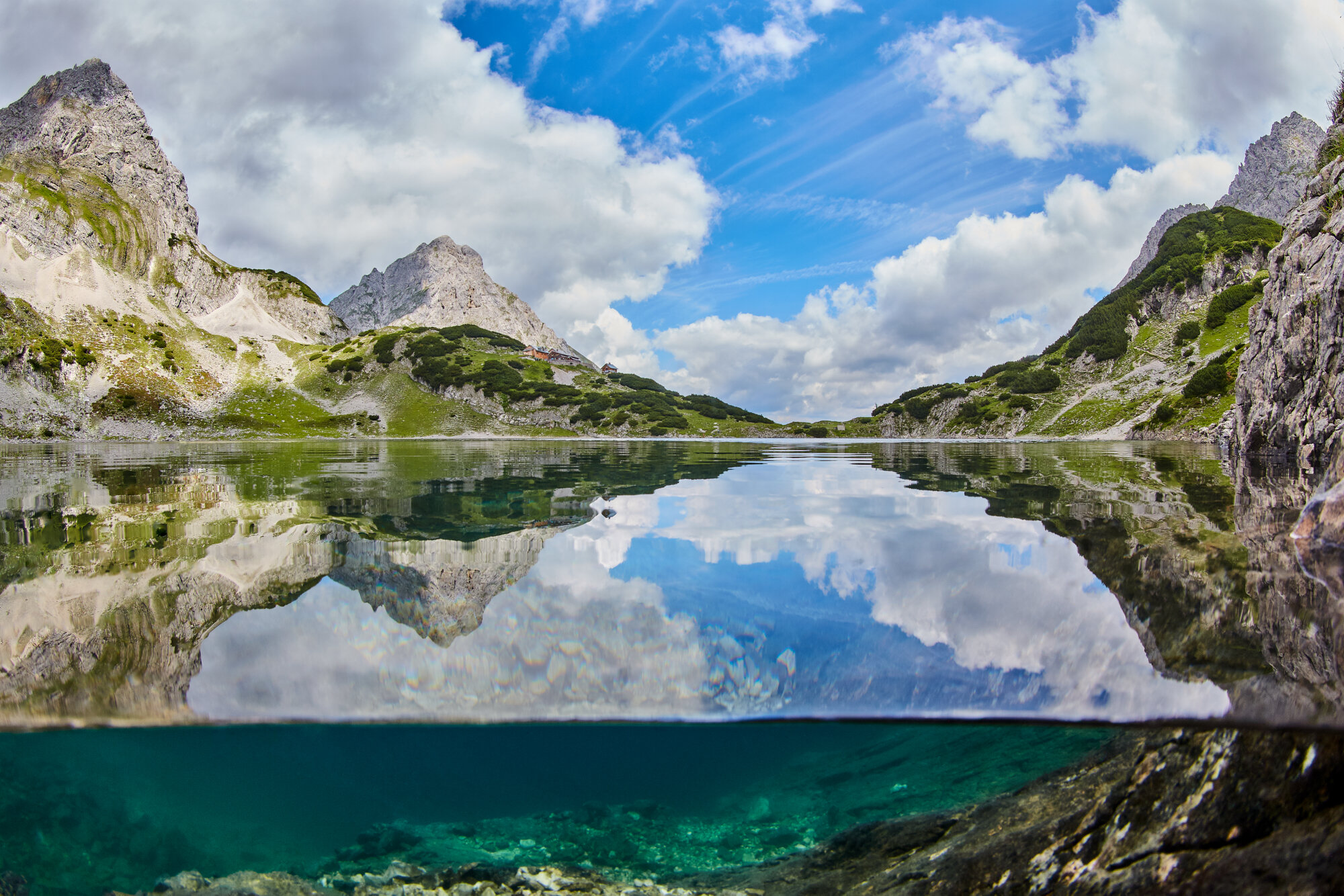 Drachensee in Tyrol, Austria