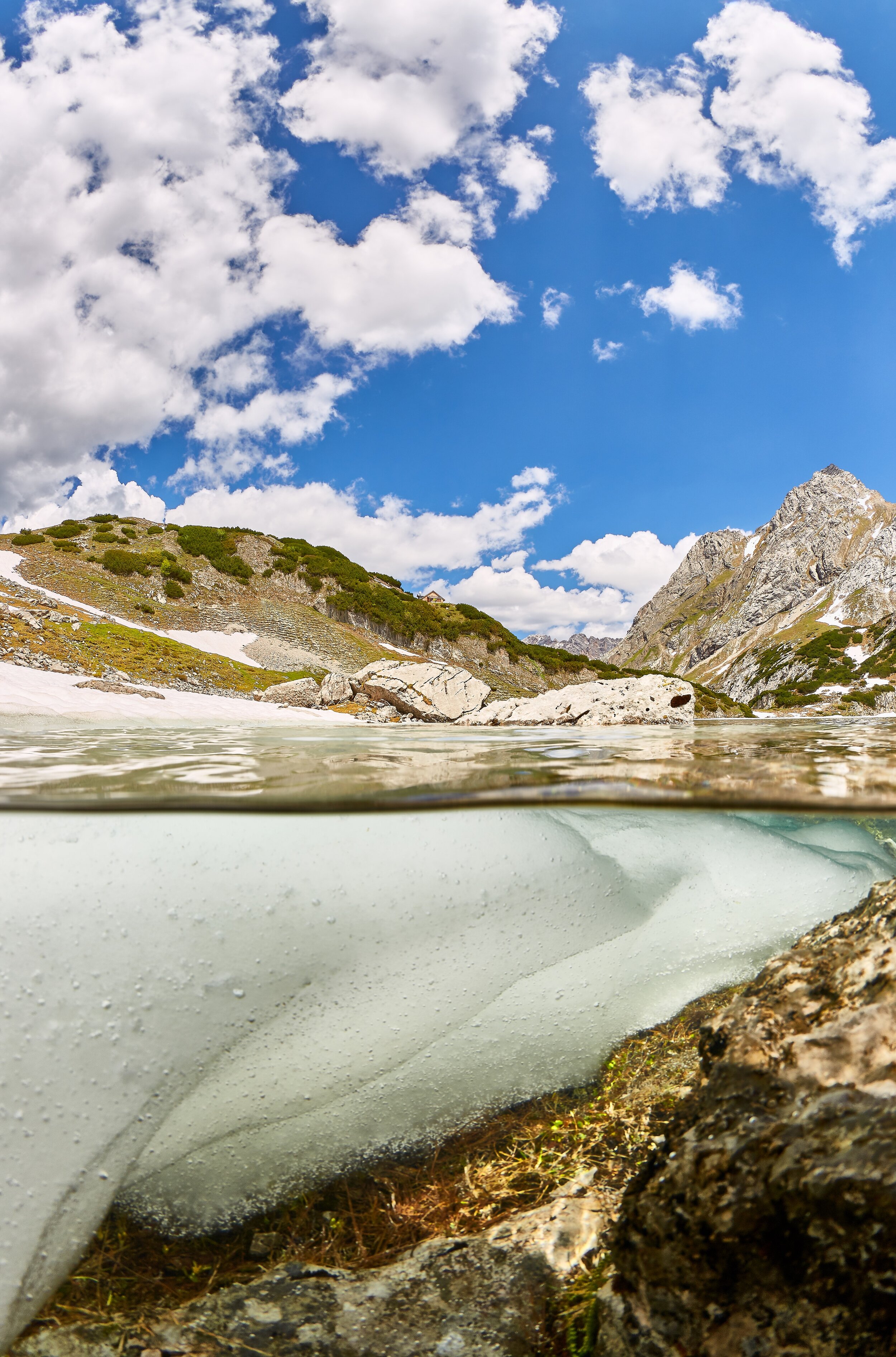 Drachensee in Tyrol, Austria