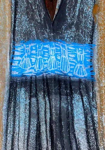 IRREPRESSIBLE APRON (close up)