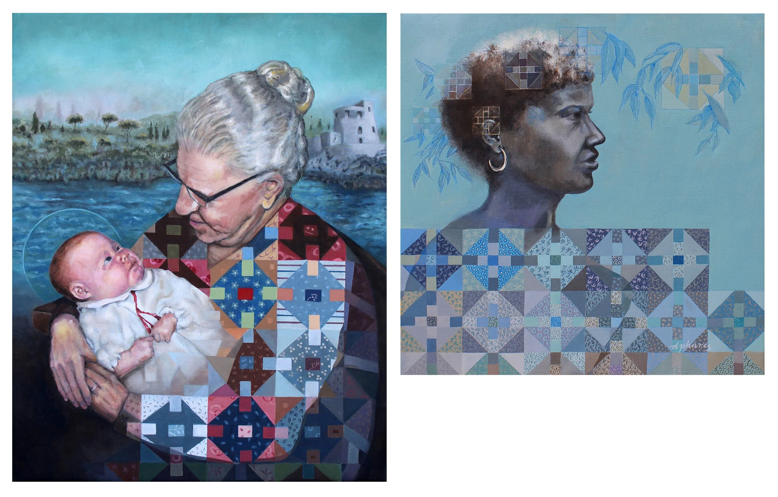 GRANDMOTHER AND CHILD & INVISIBLE WORK