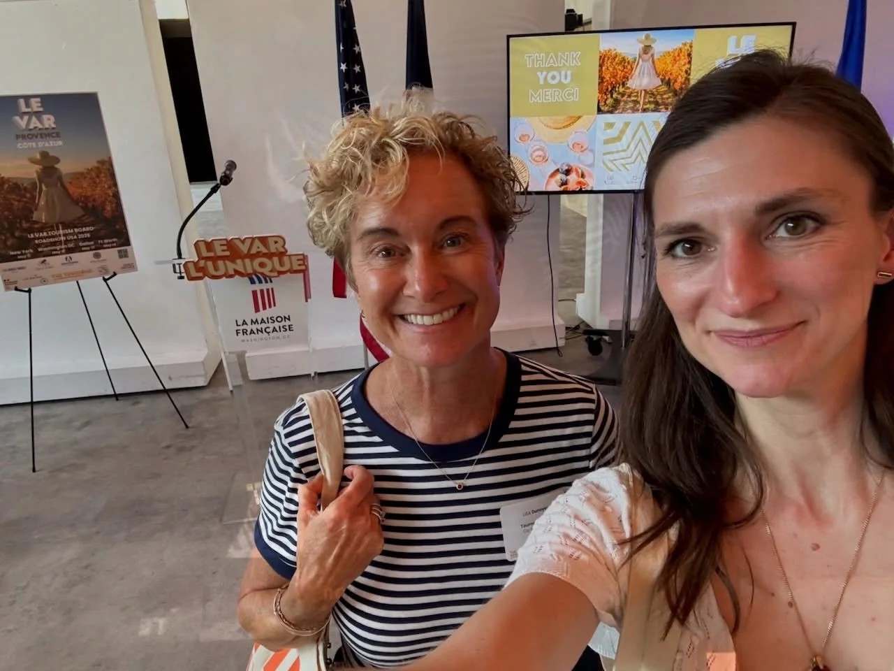 Merci to the VAR Tourism Board and Atout France! Jeanne and Lisa had an incredible day at the French Embassy in Washington, DC, connecting with valued partners and building new relationships. 👏🏼🇫🇷

Our connection to Provence and the C&ocirc;te d&