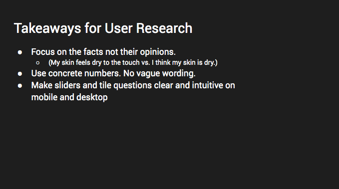 Presented research implications