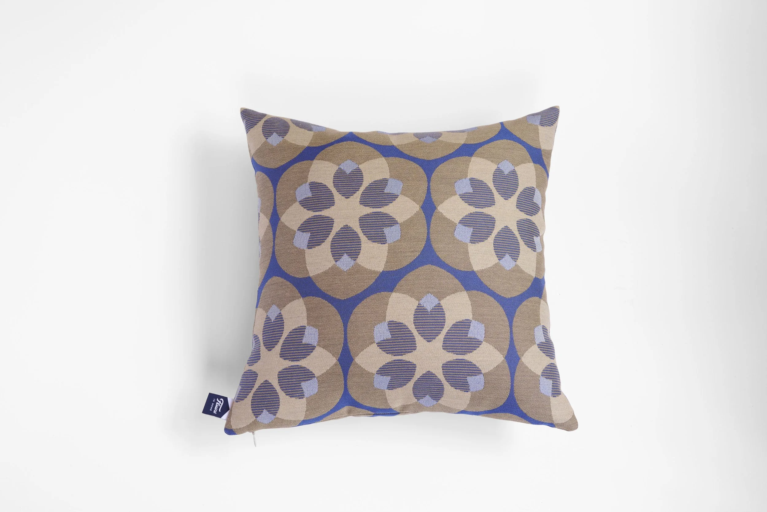 Outdoor pillow7_Maharam Moroccan tile_blue+brown.jpg