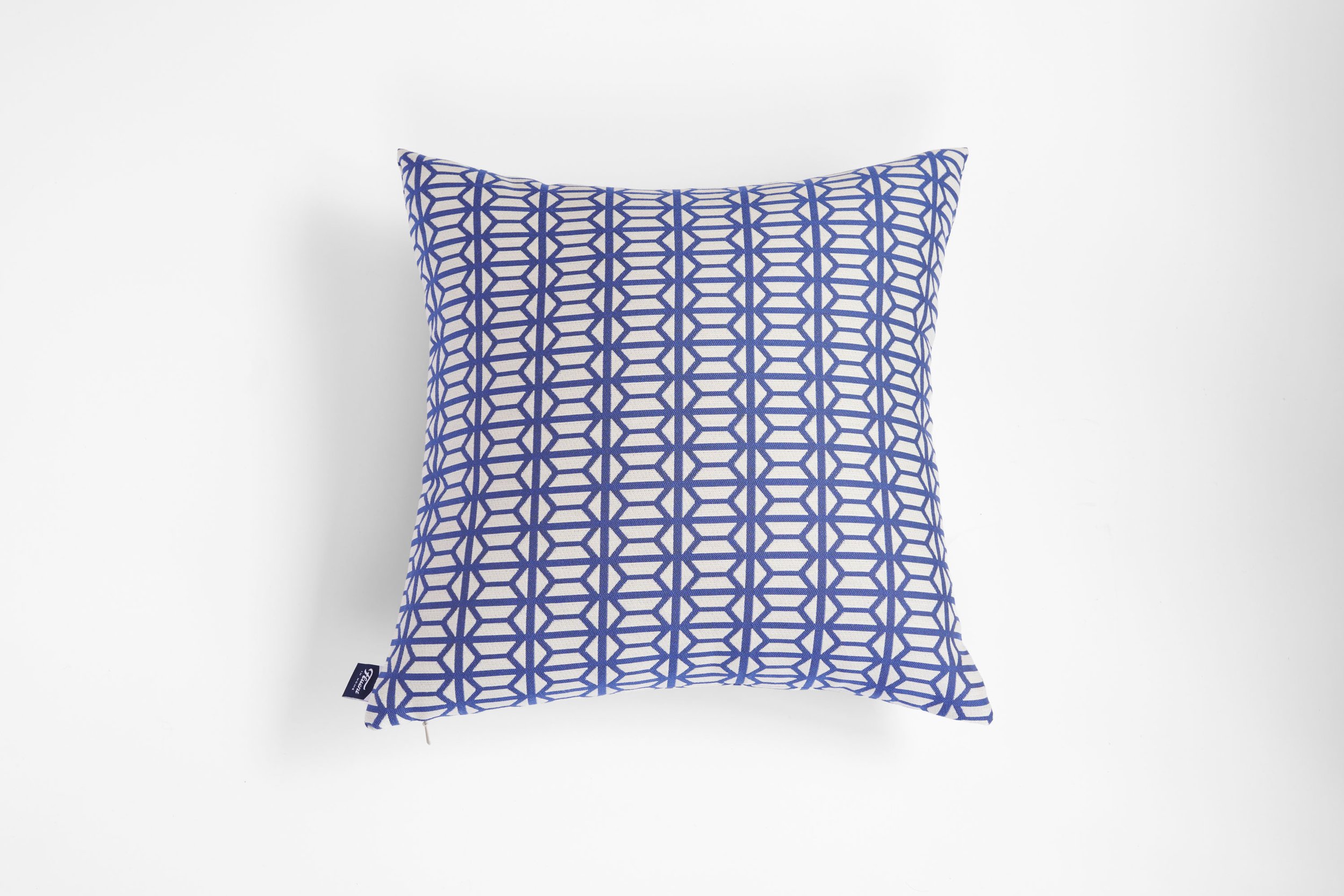 Outdoor pillow1B Sunbrella geometric_blue+white SQ.jpg