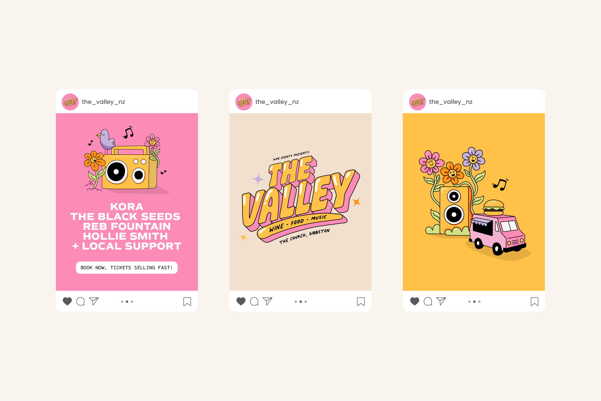 The Valley social media