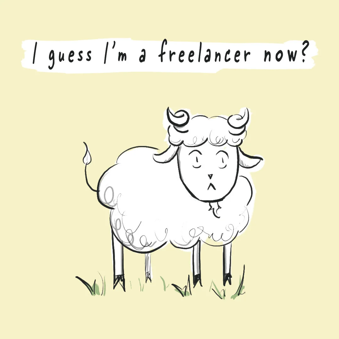 I guess I'm a freelancer now??