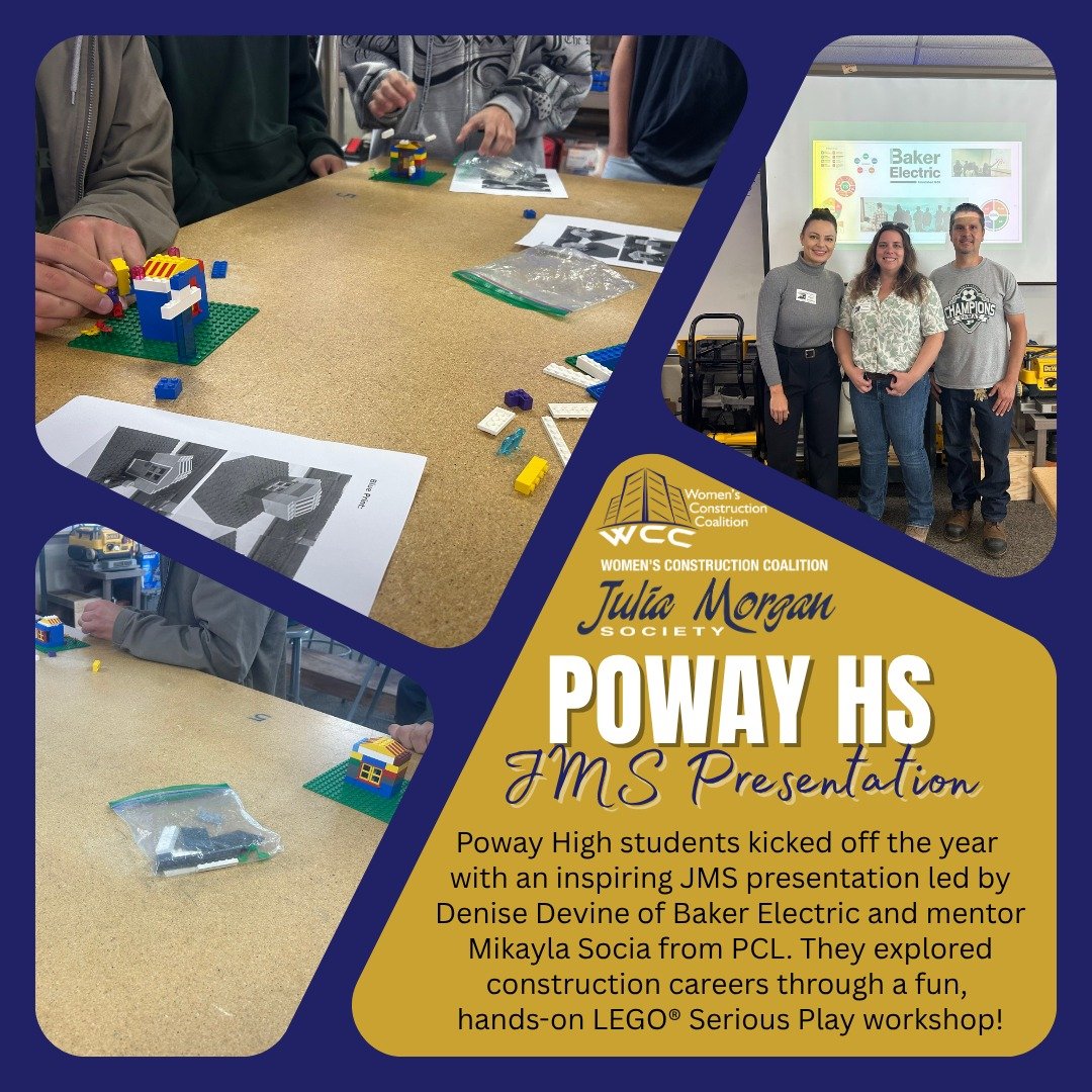 🚧 Kicking off another great year for the Julia Morgan Society (JMS)! 🚧 We&rsquo;re excited to share that our first high school presentation of the year took place at Poway High School on October 16th! Our Poway Chapter mentor Mikayla Socia, Project