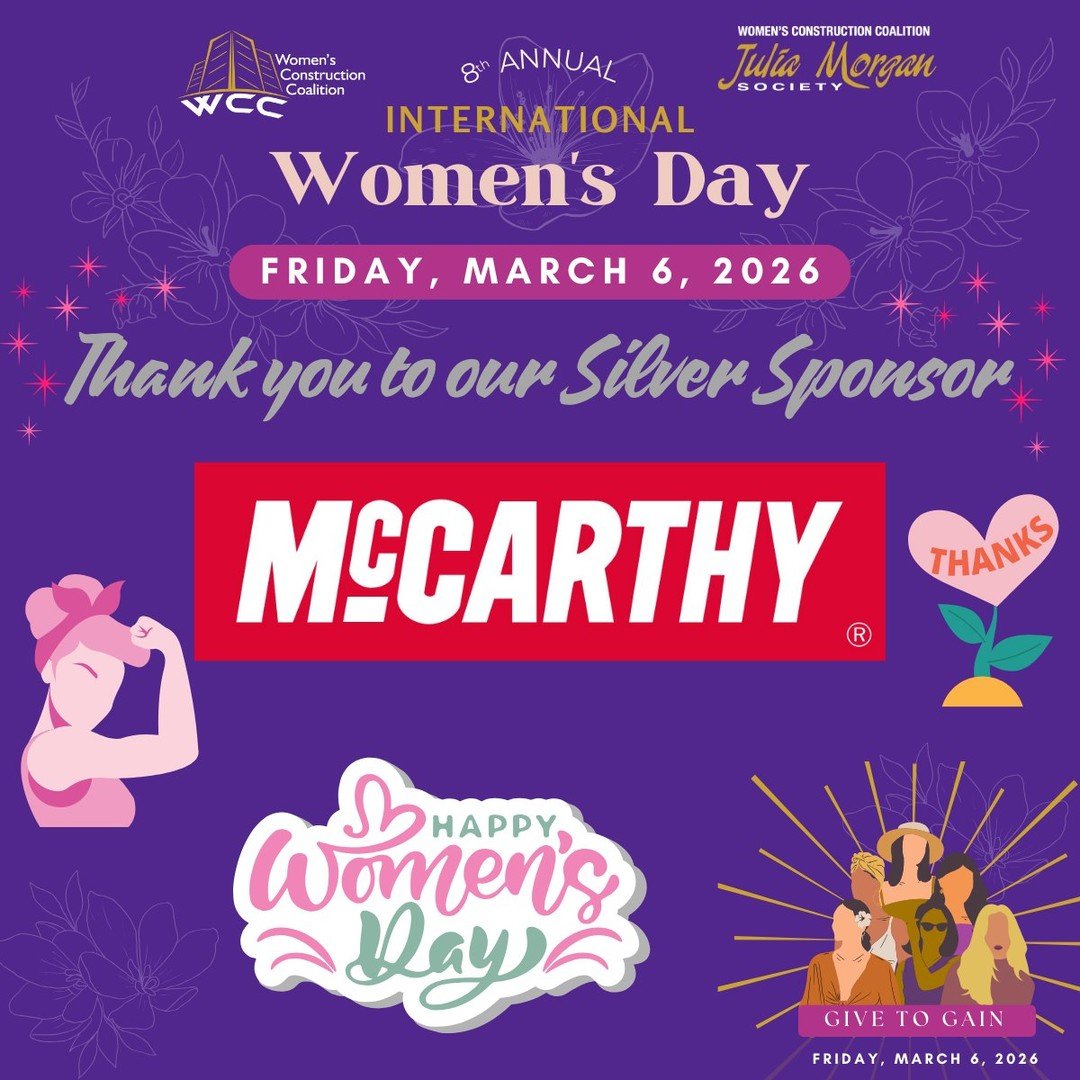 🌸 SILVER SPONSOR SPOTLIGHT | McCarthy Building Companies

Thank you to McCarthy Building Companies, a Silver Sponsor of WCC&rsquo;s International Women&rsquo;s Day Luncheon on Friday, March 6, 2026, at Bali Hai Restaurant. With a national presence a