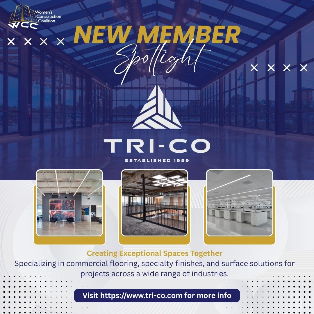 🌟 New SBE Member Spotlight: Tri-Co 🏗️✨ Please join us in welcoming Tri-Co as one of WCC's newest SBE members! Founded in 1959 and headquartered in San Diego, Tri-Co is a premier commercial flooring and surface solutions contractor serving Southern 