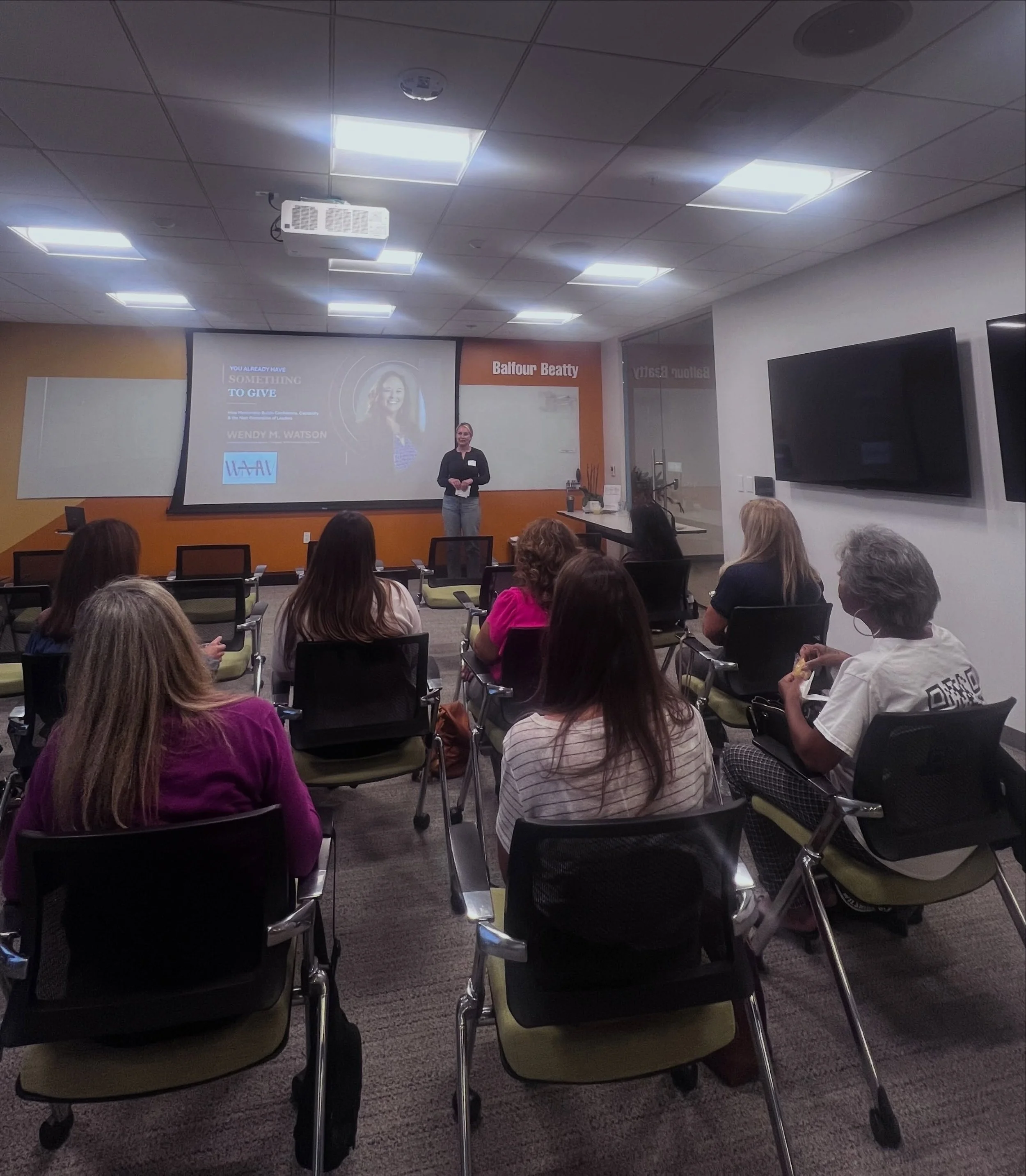 ✨You Already Have Something to Give.

That was the message from Wendy M. Watson, Leadership Architecture Speaker and Founder of WMW International, at our recent WCC event.

Wendy reminded us that mentorship doesn&rsquo;t require having all the answer