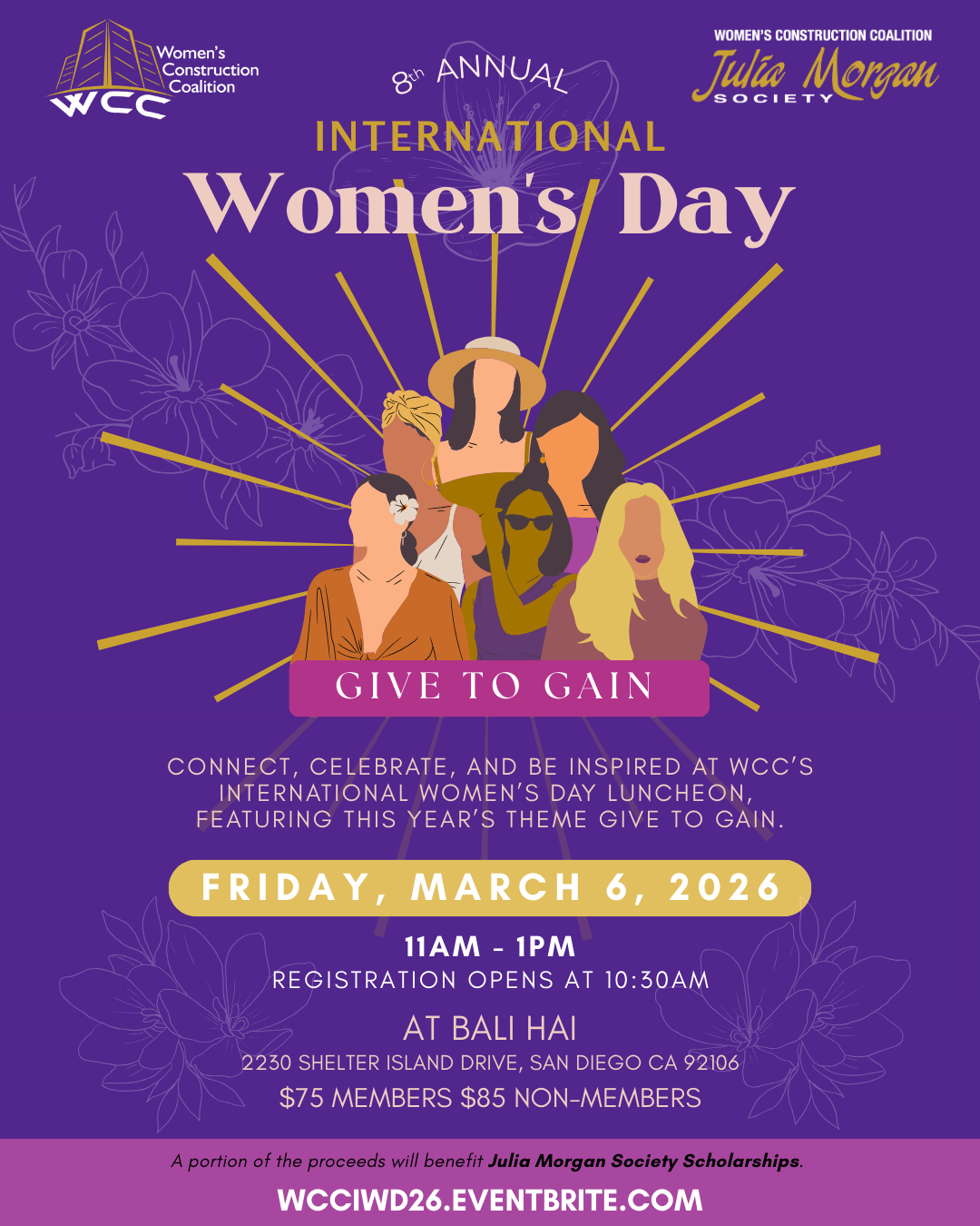 2026 International Women's Day Luncheon Flyer