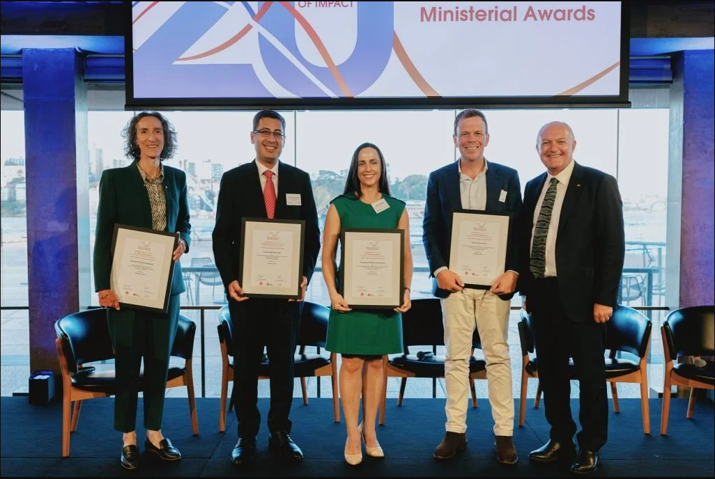 Congratulations to Dr. Tejas Deshmukh who was awarded the prestigious NSW Ministerial Award for Cardiovascular Research! 