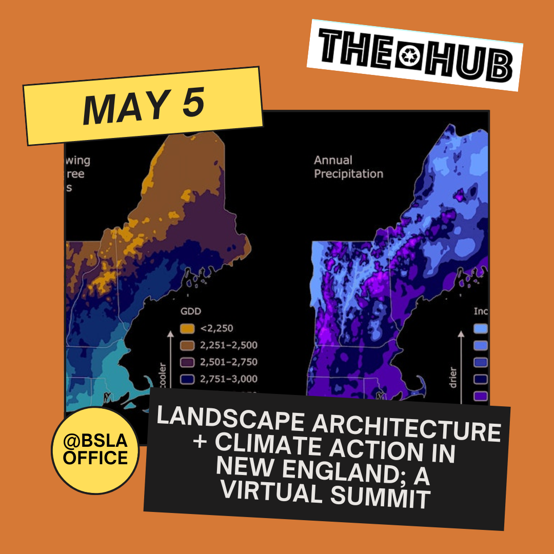Landscape Architecture + Climate Action in New England; A Virtual Summit