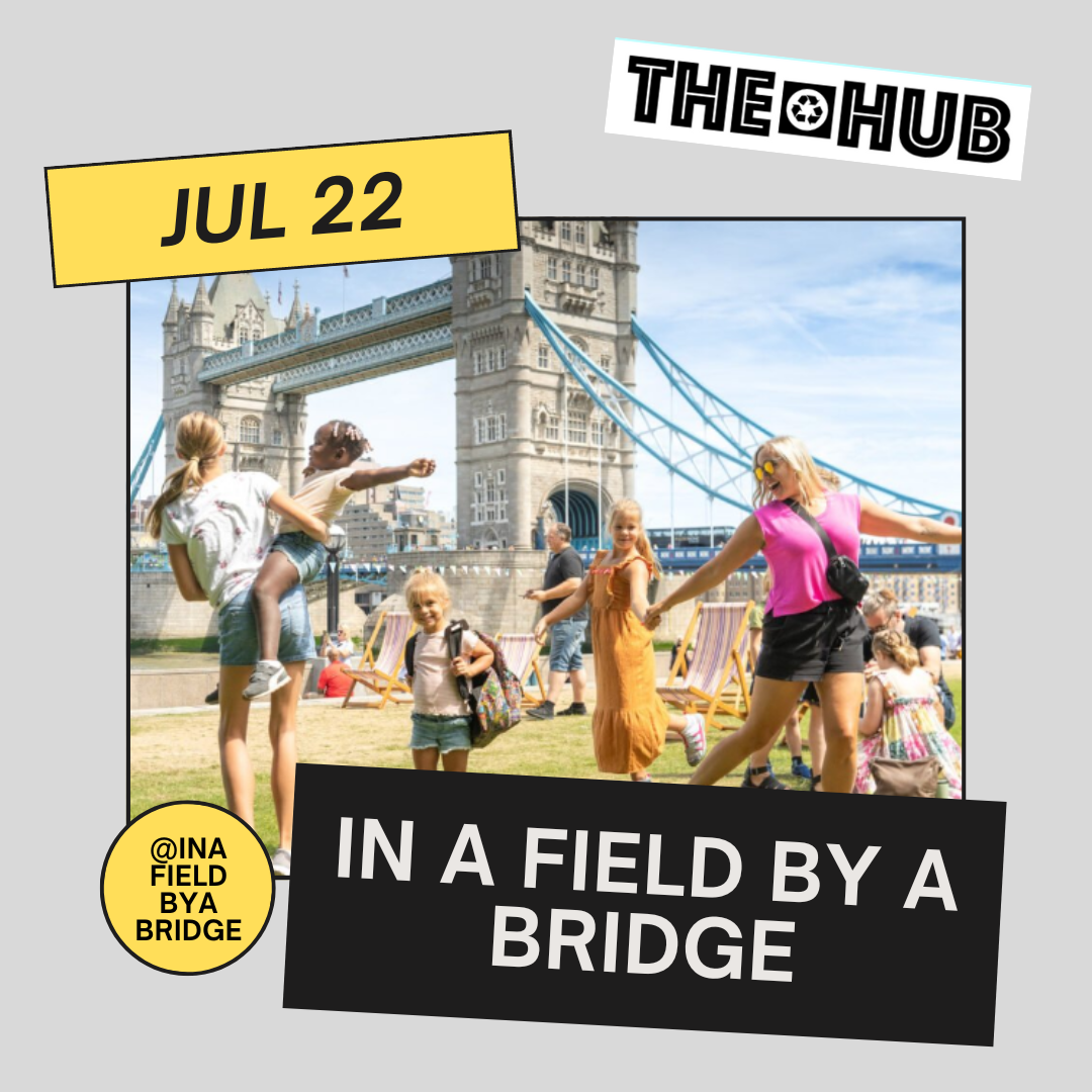 In a Field By a Bridge