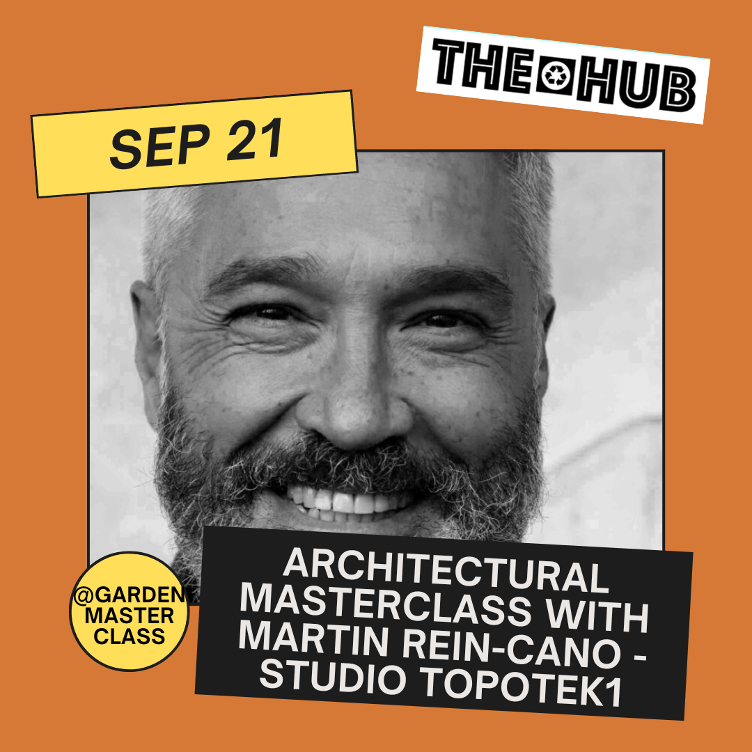 Architectural Masterclass with Martin Rein-Cano - studio Topotek1