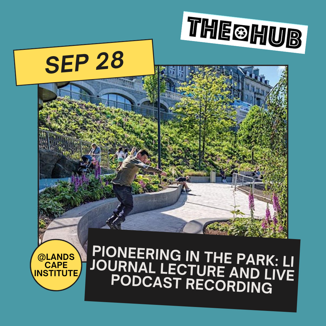 Pioneering in the park: LI Journal lecture and live podcast recording
