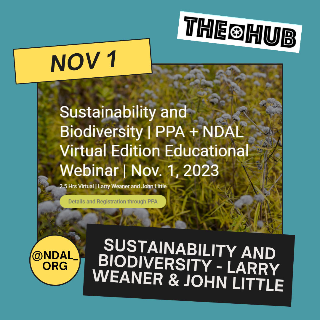 Sustainability and Biodiversity - Larry Weaner & John Little