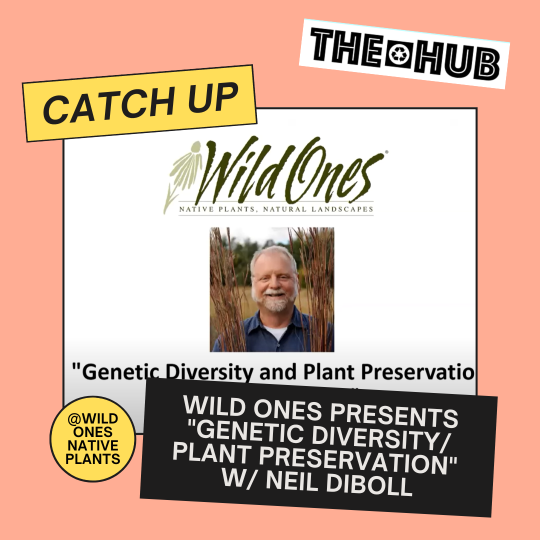 Wild Ones Presents "Genetic Diversity/Plant Preservation" w/ Neil Diboll