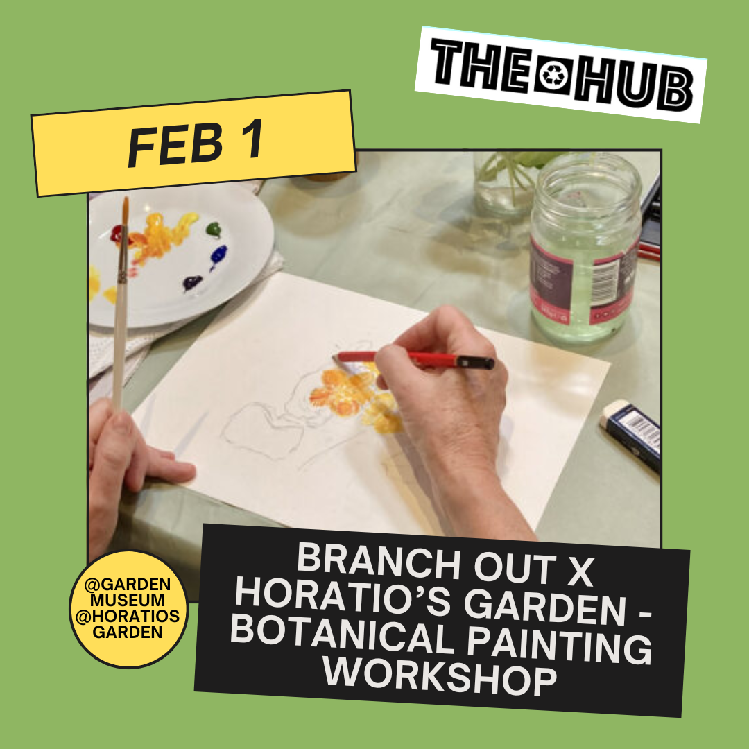 Branch Out X Horatio’s Garden - Botanical Painting Workshop