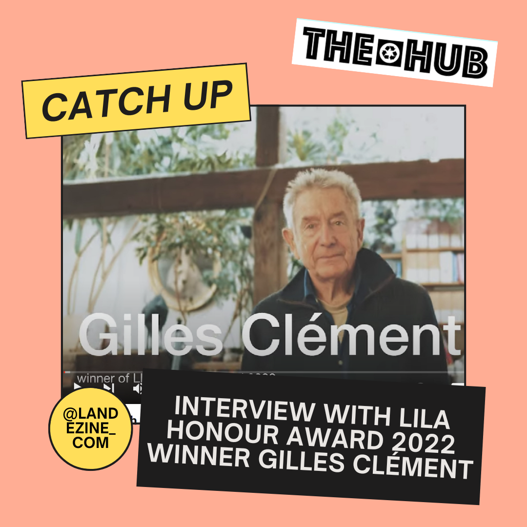 Interview with LILA Honour Award 2022 winner Gilles Clément