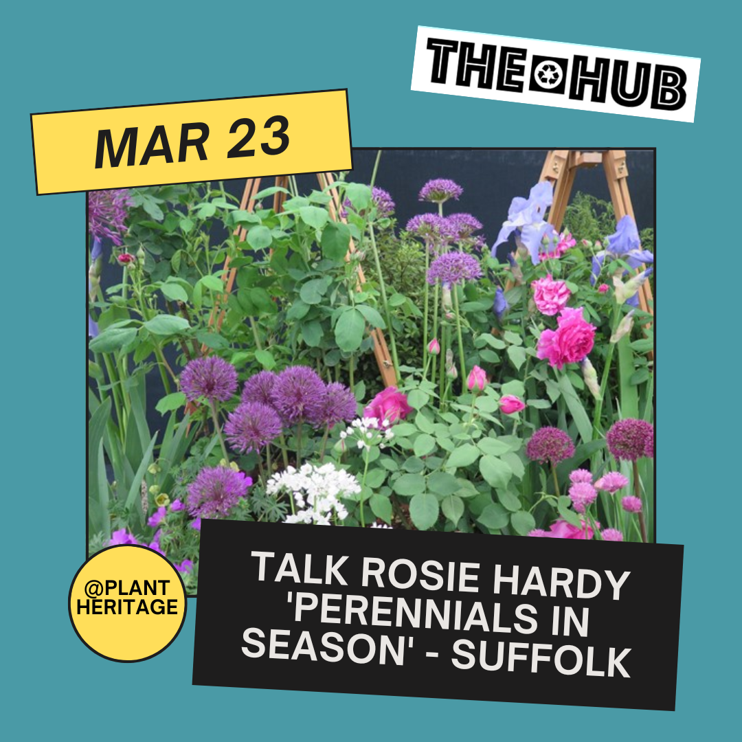 Talk Rosie Hardy 'Perennials in season' - Suffolk