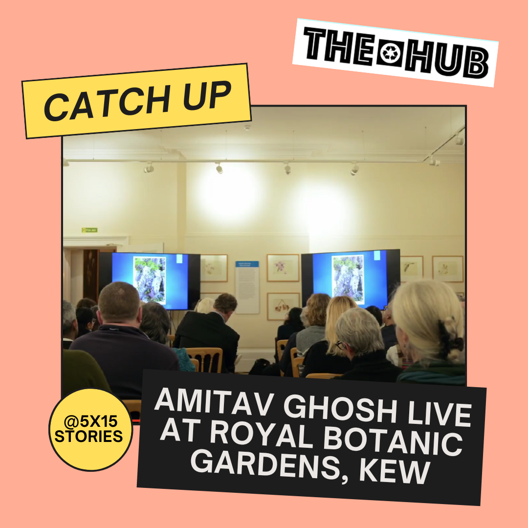 Amitav Ghosh Live at Royal Botanic Gardens, Kew