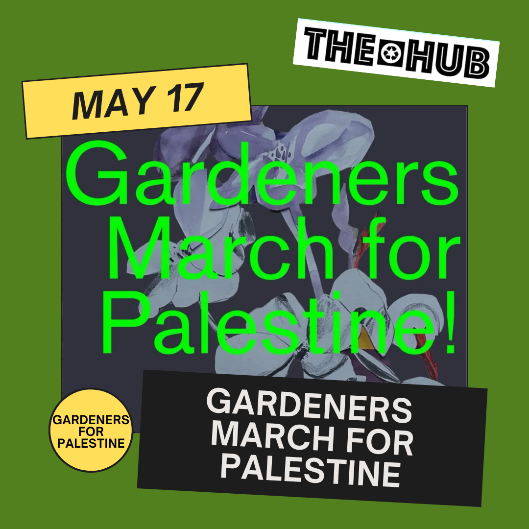 Gardeners March for Palestine
