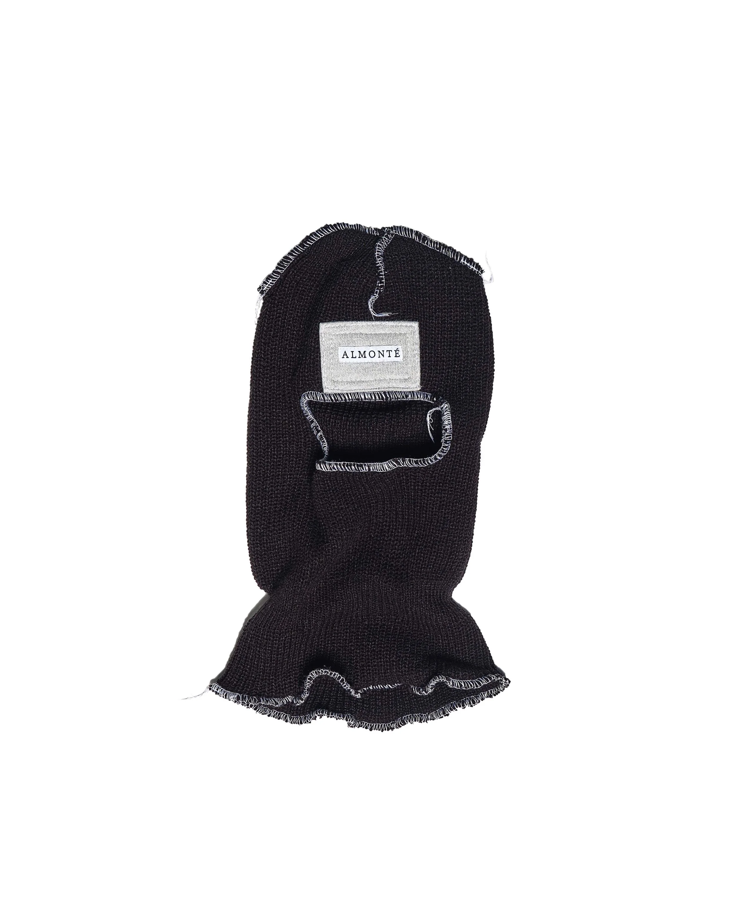 UN-FINISHED, Knit Balaclava - JET BLACK