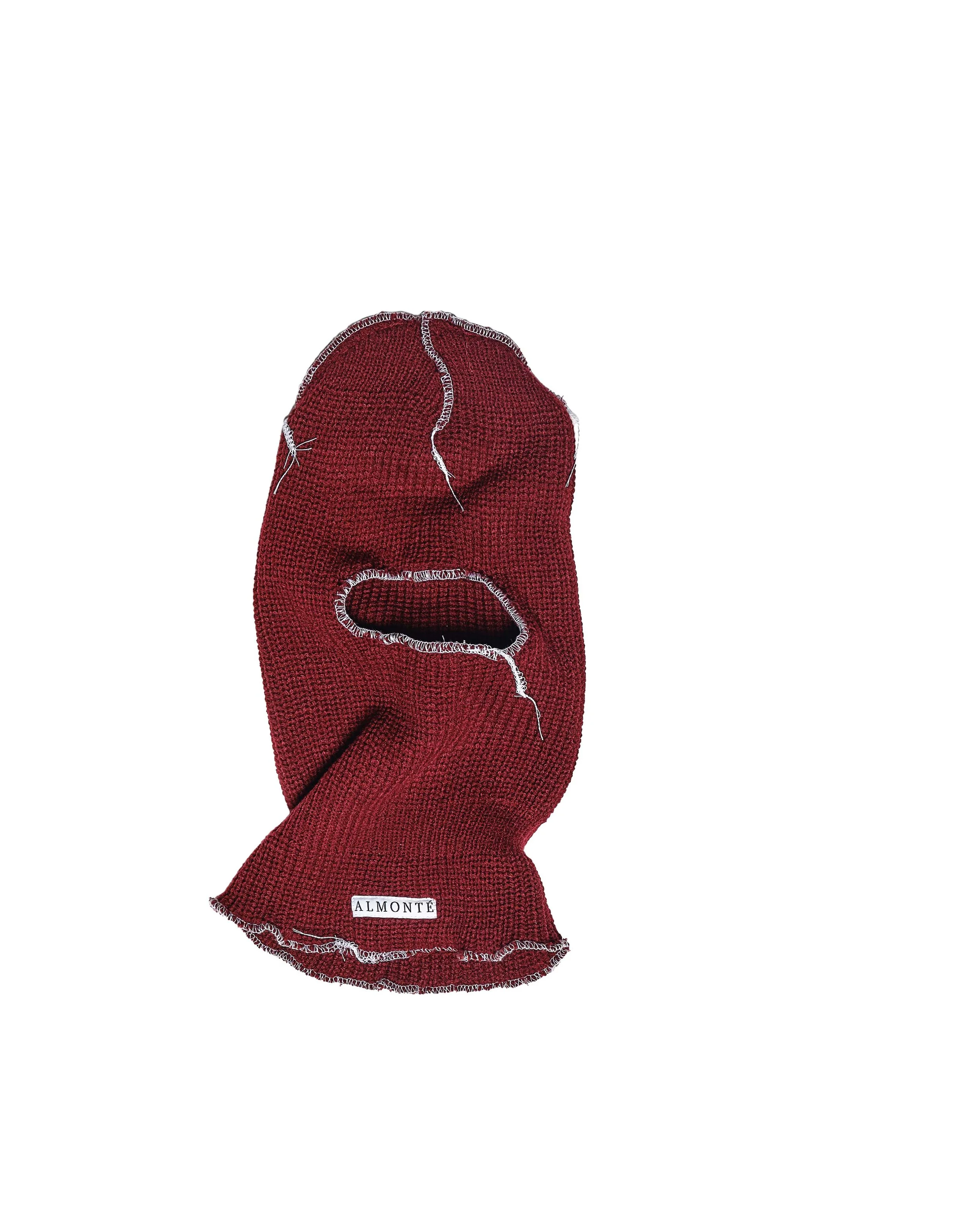 UN-FINISHED, Knit Balaclava - MAROON RED