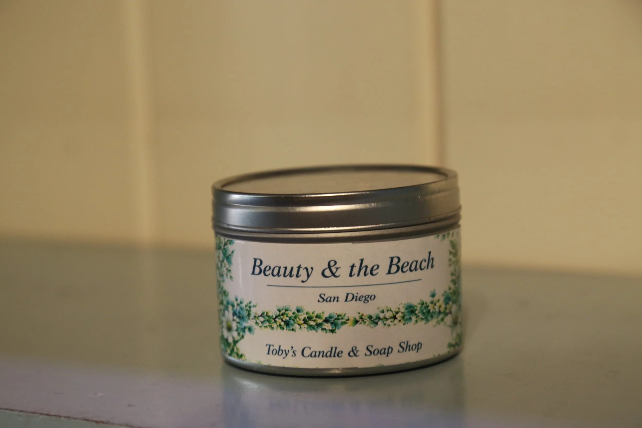 Beauty and the Beach Tin
