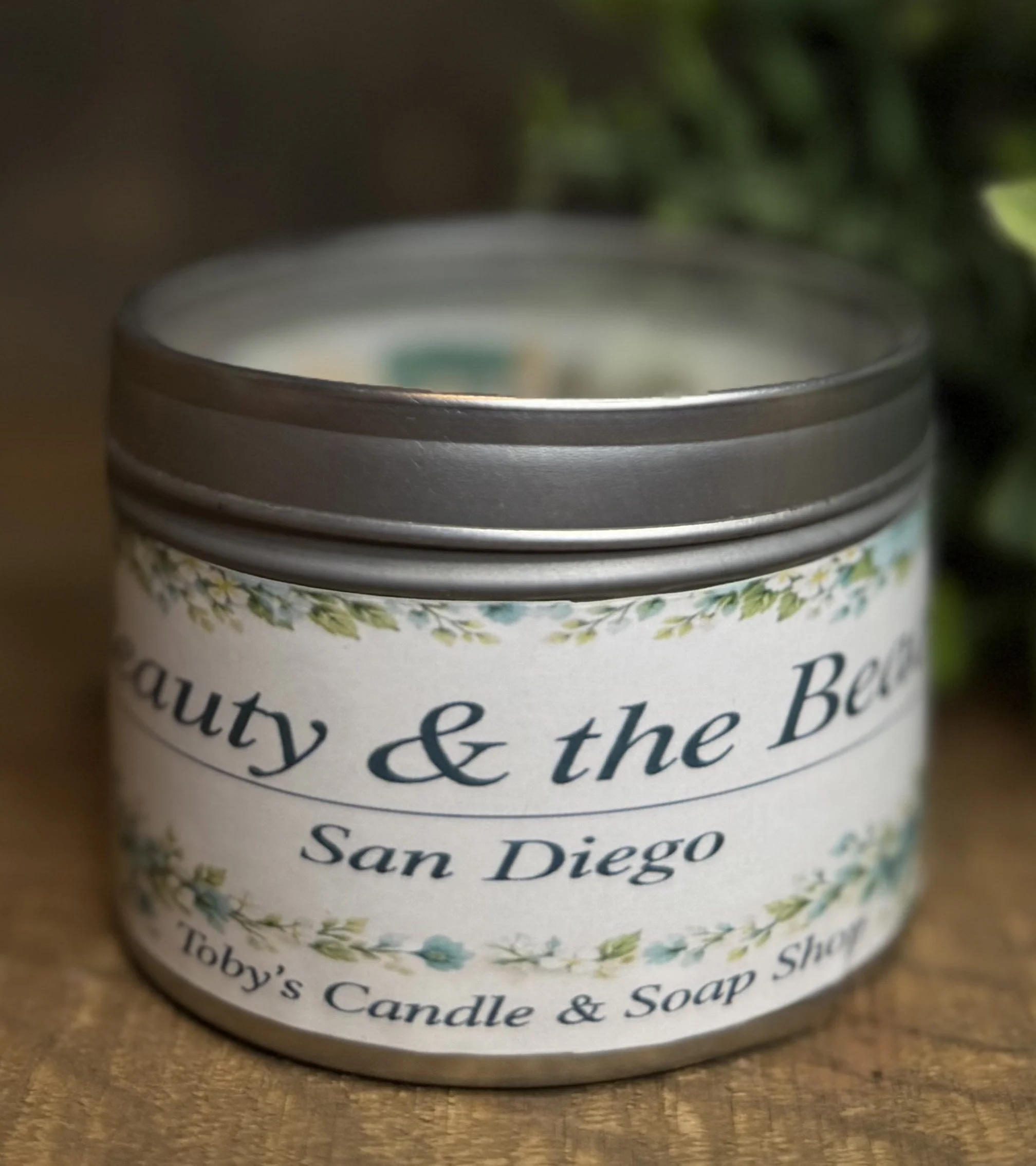 Beauty and the Beach Tin