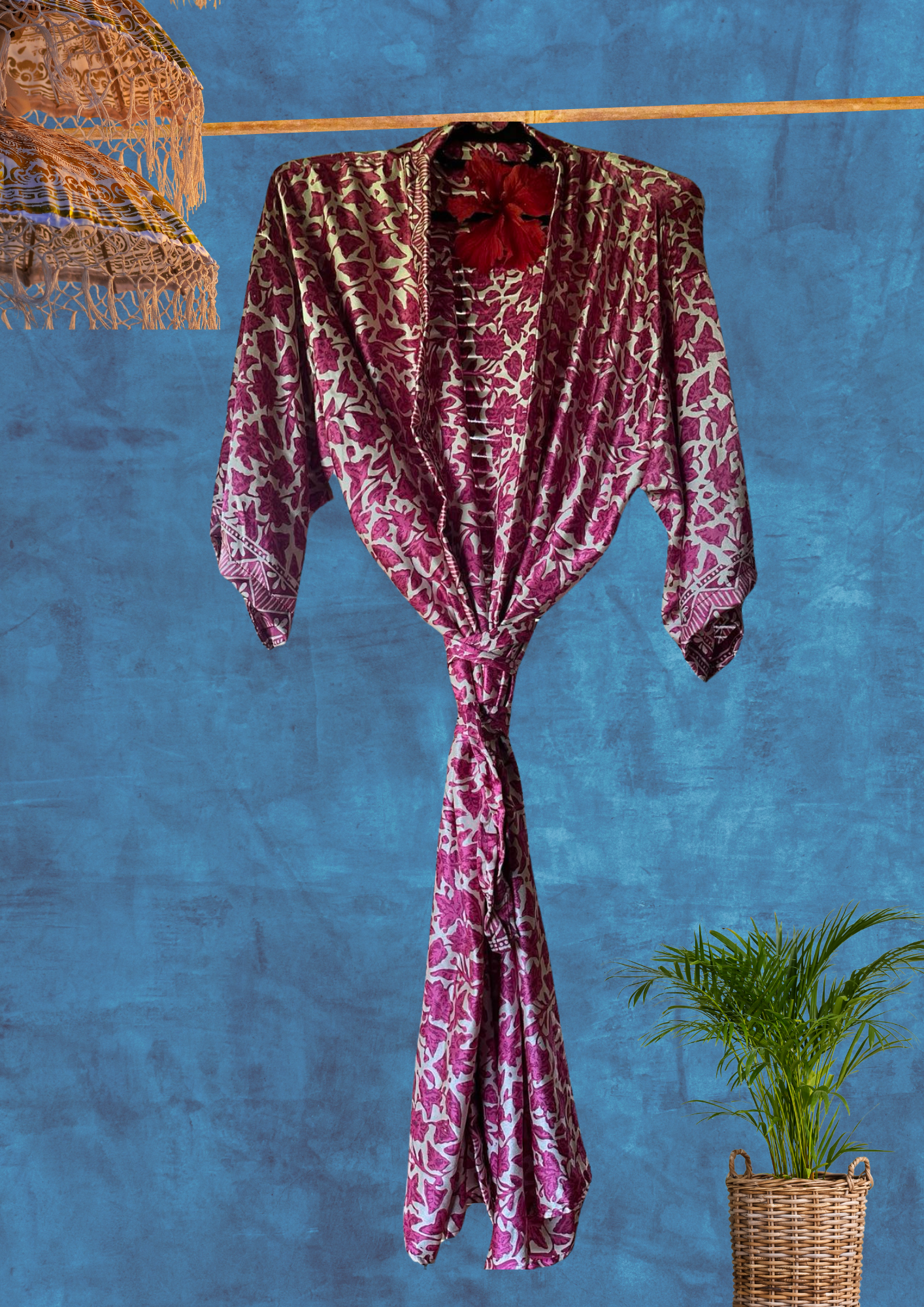 Lush Silk Batik Kimono Fuchsia Love.png
