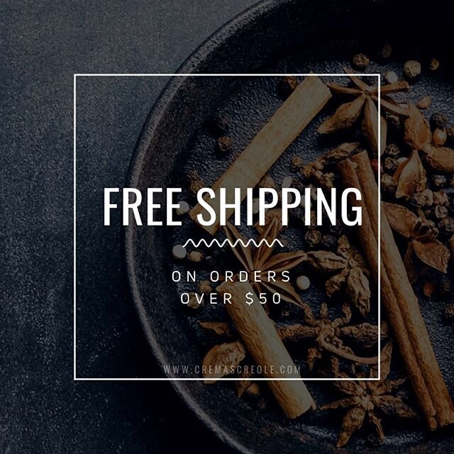 We now offer FREE delivery 📦 on orders over $50+ 🖤