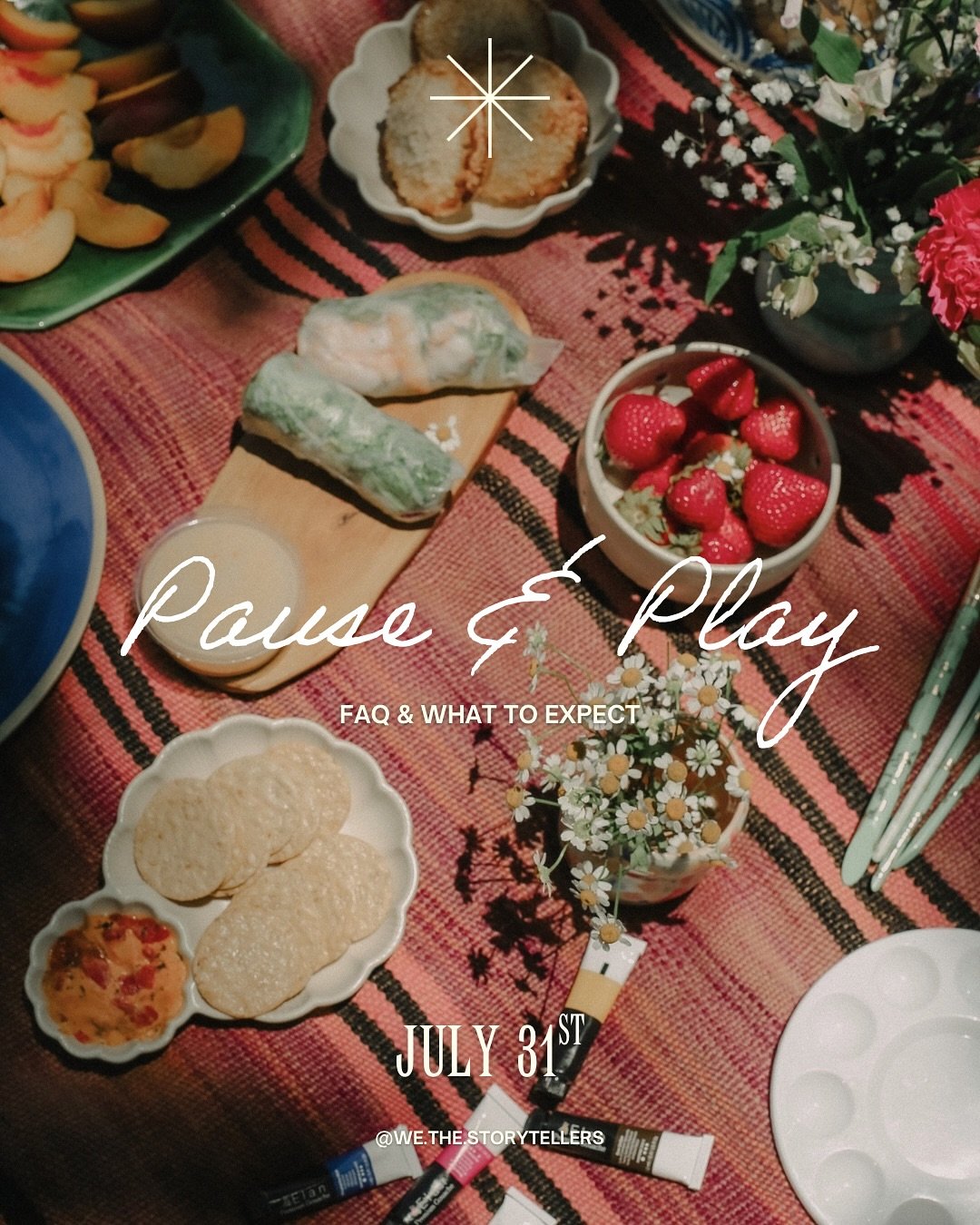 We&rsquo;re just a few days away from our first Pause &amp; Play gathering, and we&rsquo;re so excited to see you there. 🌿 We wanted to share a few FAQs to help you feel grounded before arriving.&nbsp;

This is a space to slow down, connect, and jus