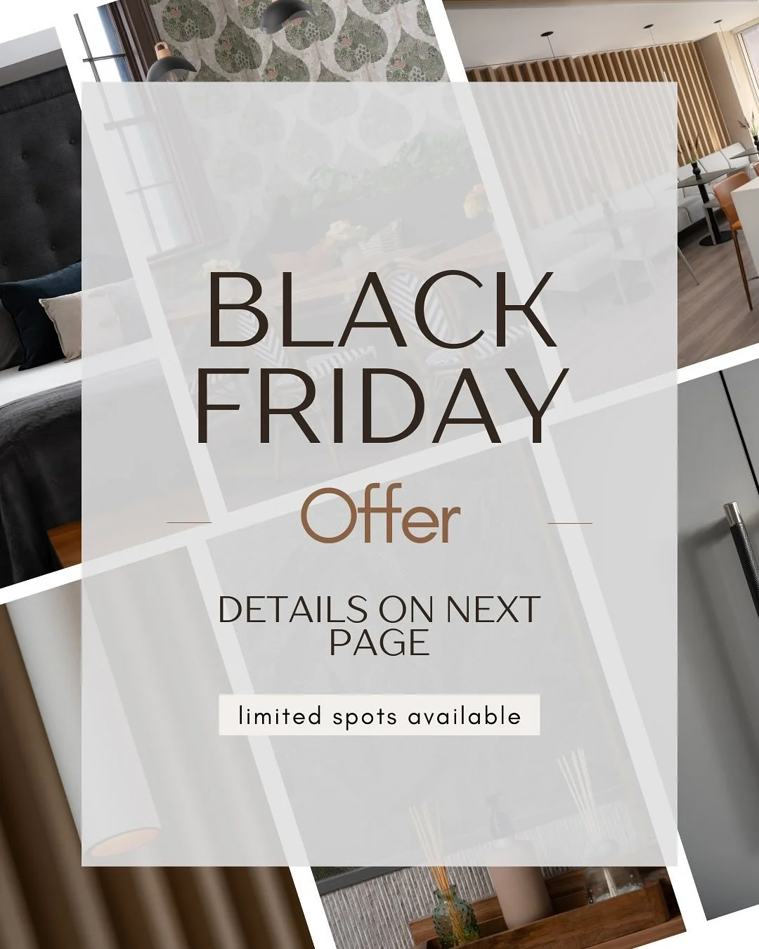 Black Friday is almost here! 
Dreaming of a home that finally reflects your style and comfort? Now&rsquo;s the perfect time to start!
Book your Discovery Call through this link to discuss your project and take the first step toward your beautifully d