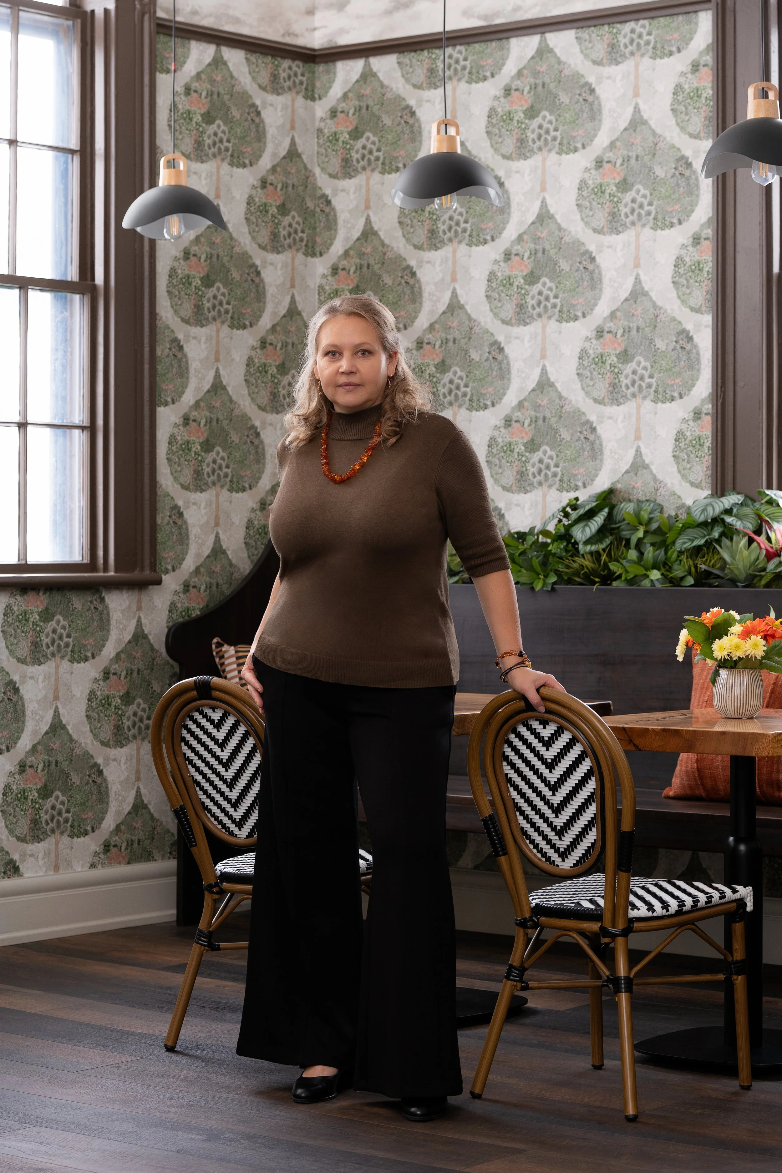 Natalya Ness designer for a Freshouse King City cafe