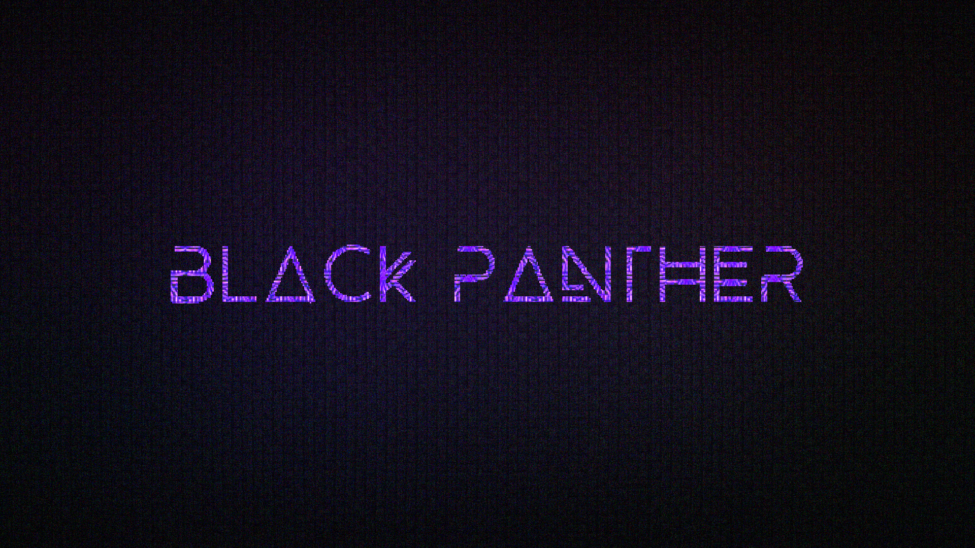 Black Panther Title Card Exploration Ariel Alston