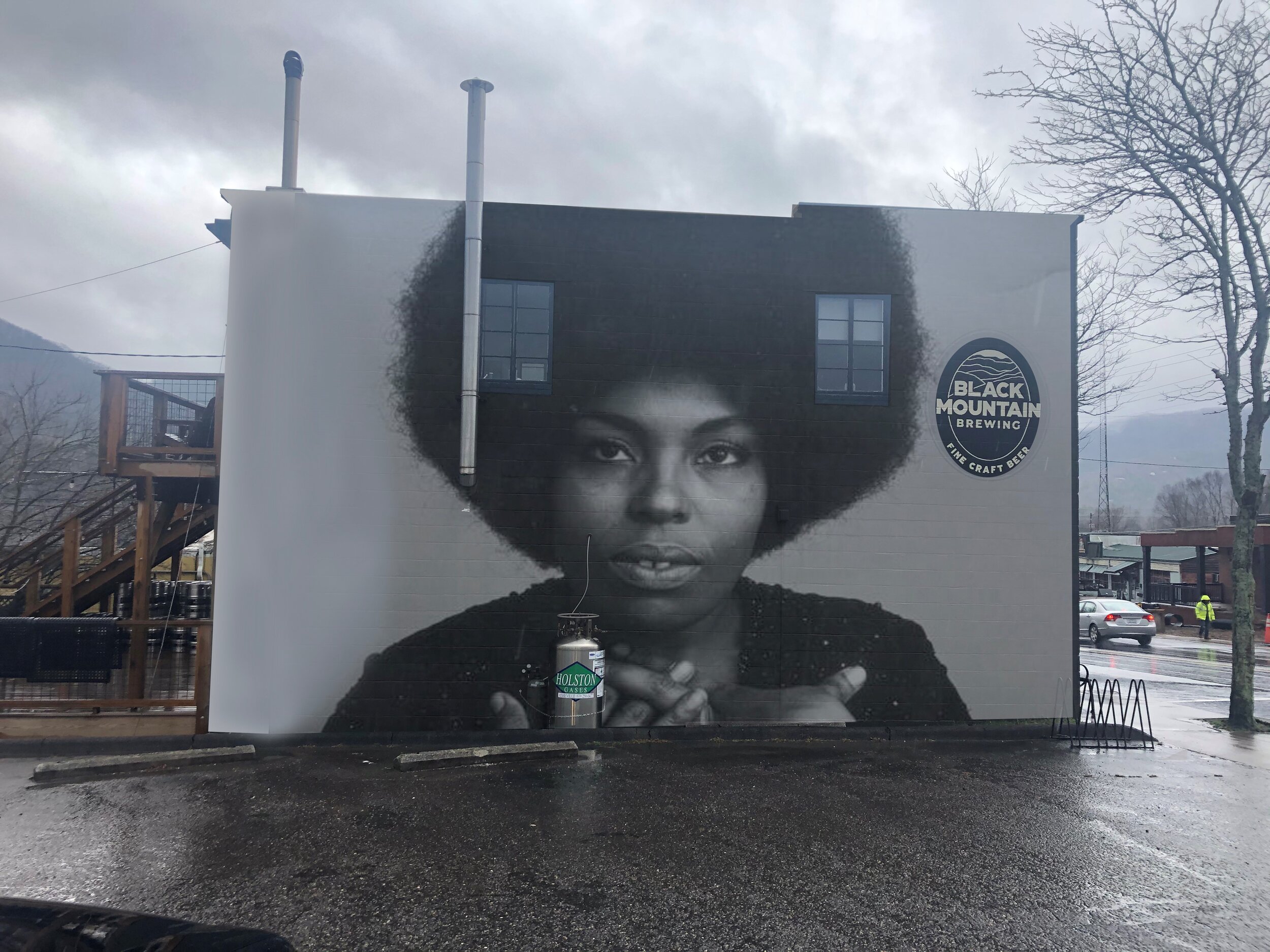 Roberta Flack mural finds home in Black Mountain 