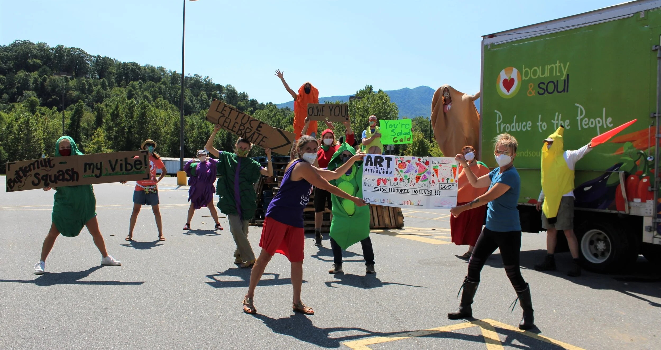 Local residents take action against food insecurity