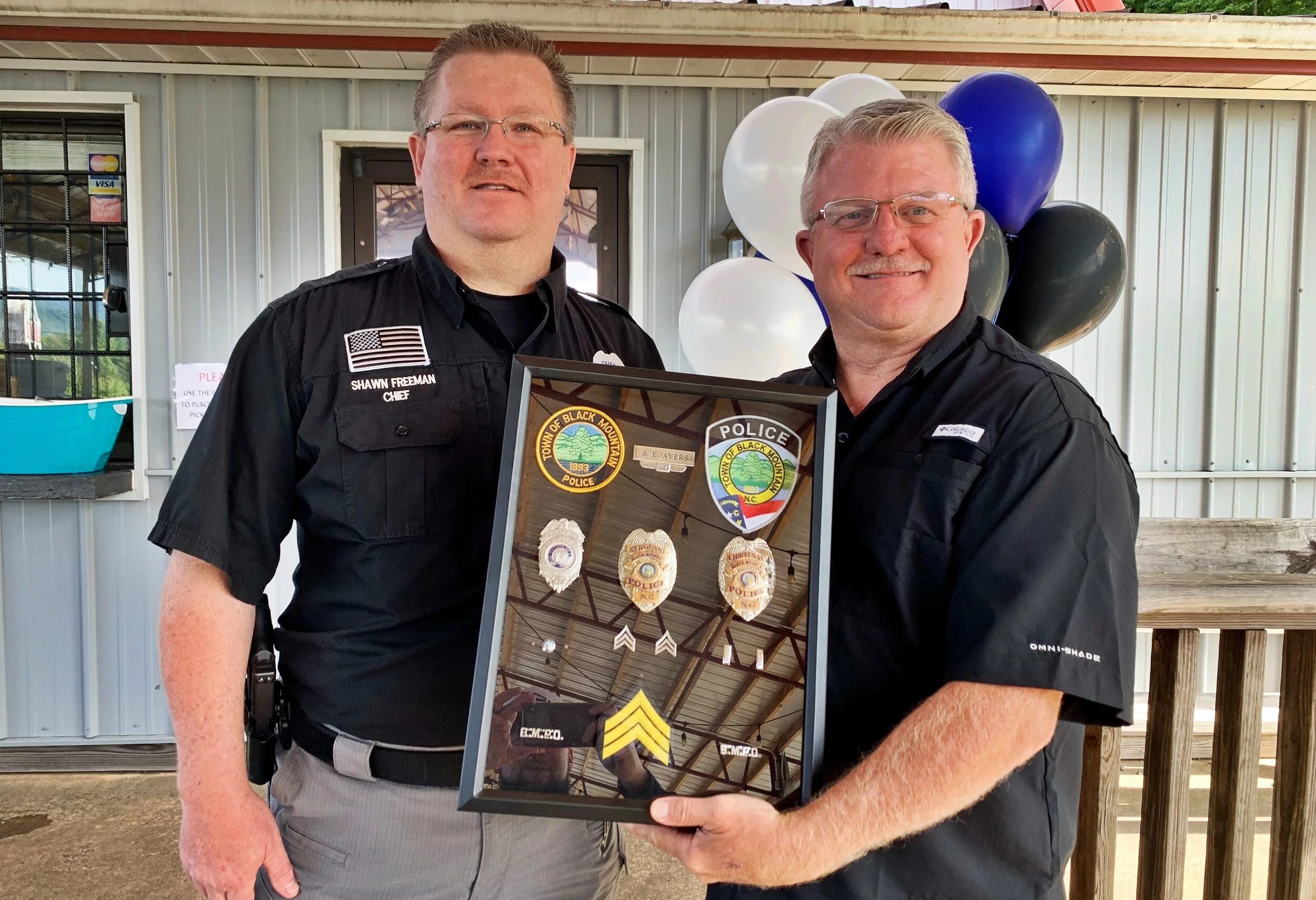 Sergeant Stacy Ayers signs off 