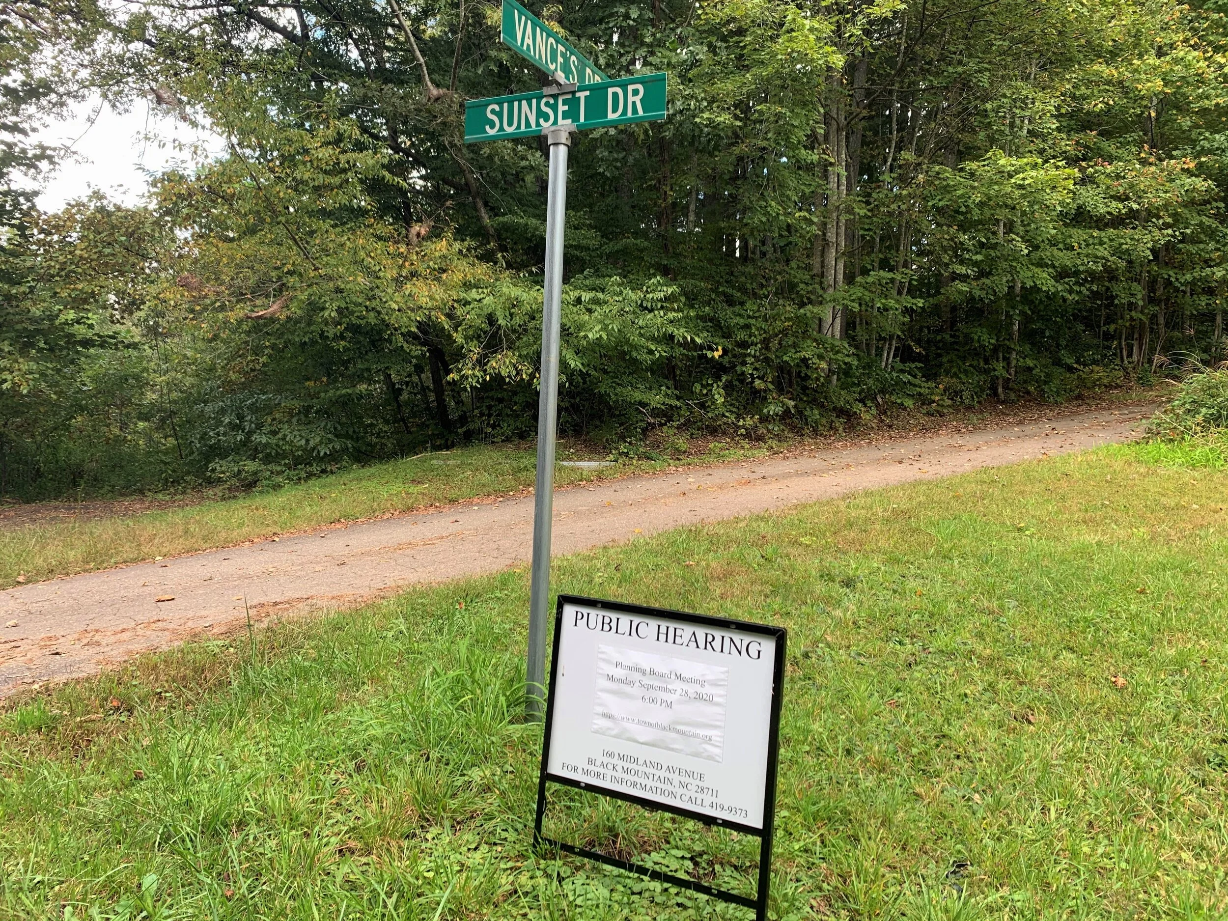 Planning board votes to deny rezoning request near Sunset Drive