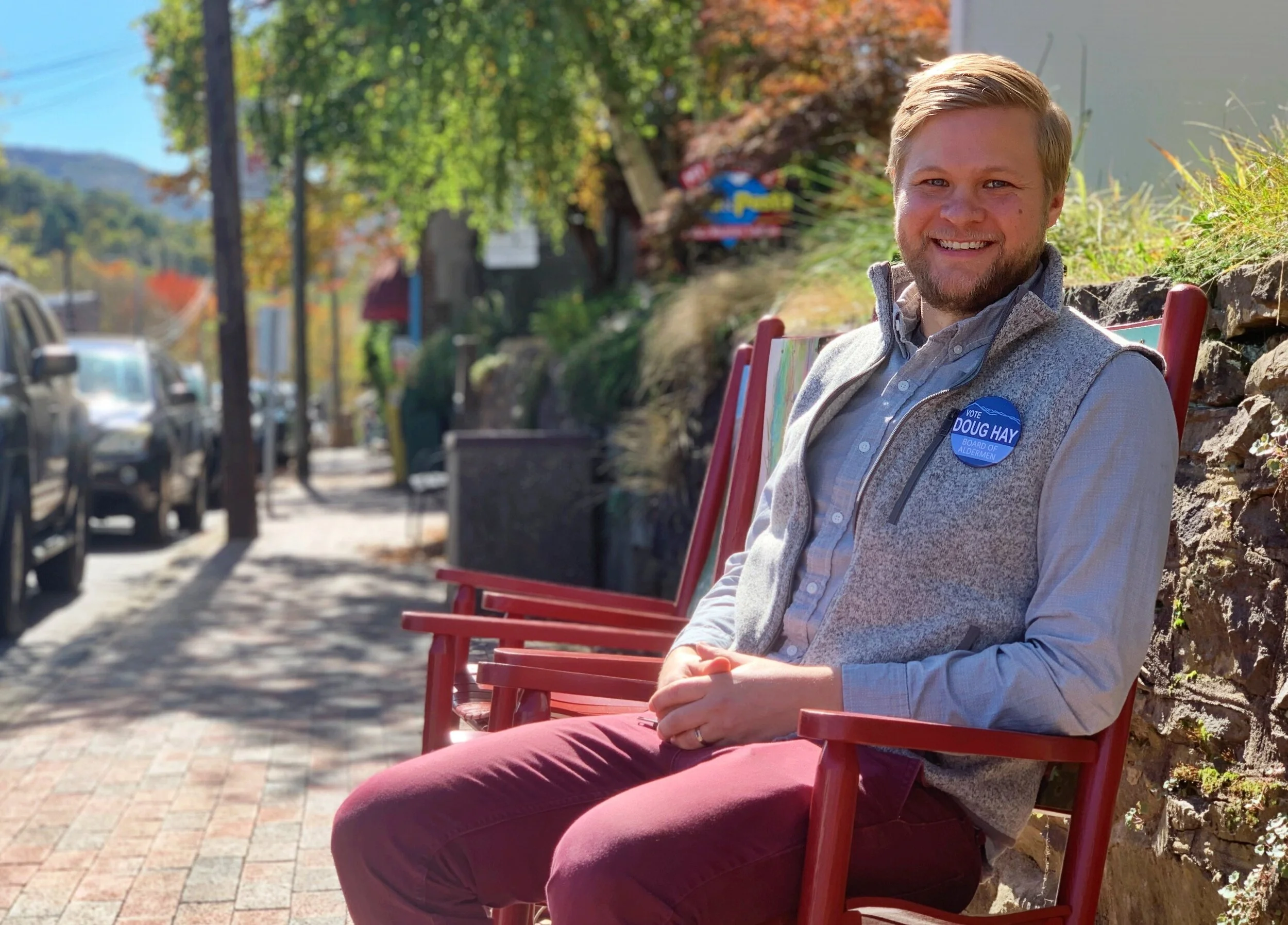 Doug Hay embraces a new kind of race in bid for alderman