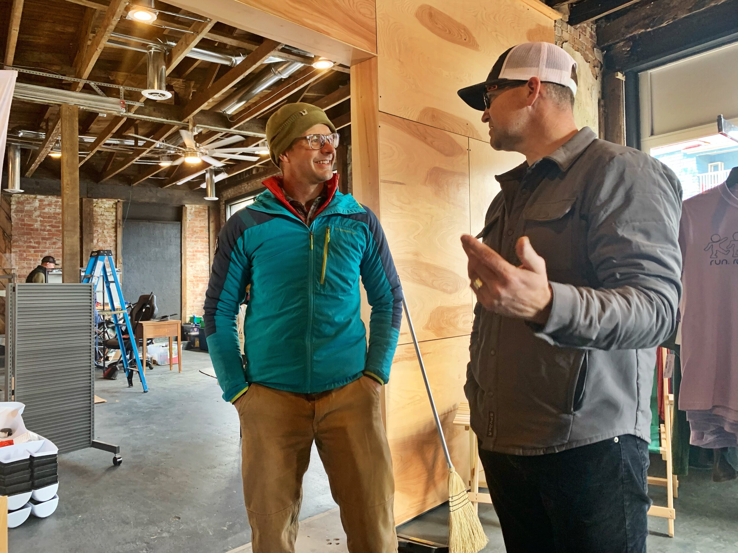 Stepping into the outdoors 